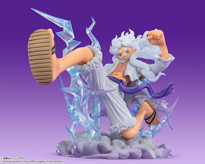 BANDAI SPIRITS 95376 - one piece - figuarts zero extra battle - luffy gear 5 gigant - action figure 30cm