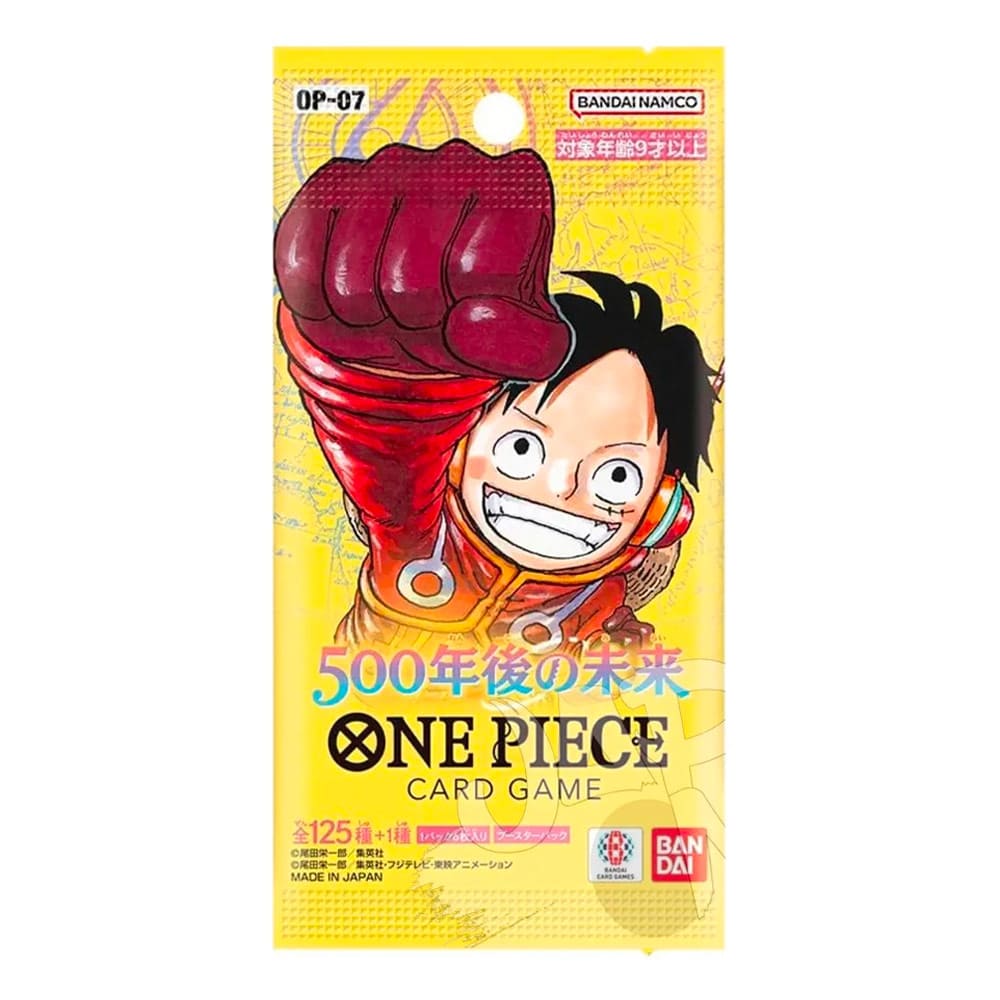 One Piece 500 Years in the Future OP-07 booster pack 1 bustina versione Giapponese