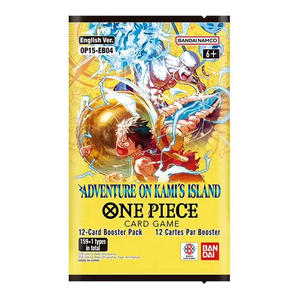 One Piece OP-15 Adventure on Kami’s Island Booster Pack 1 Bustina versione Inglese
