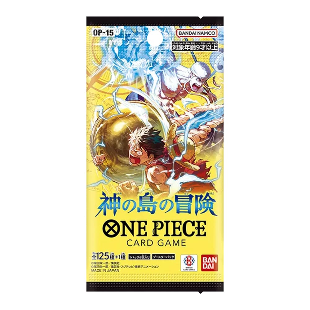 One Piece OP-15 Adventure on Kami’s Island Booster pack 1 Bustina versione giapponese