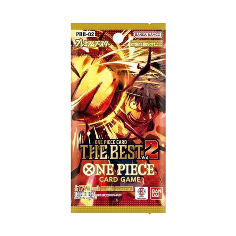 One Piece PRB-02 The Best Volume 2 Booster pack versione Giapponese
